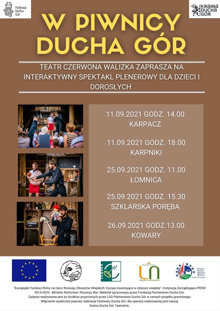 plakat na temat spektaklu