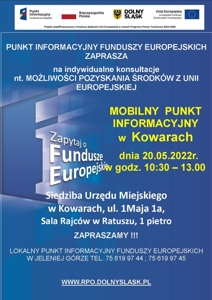 plakat - fundusze europejskie